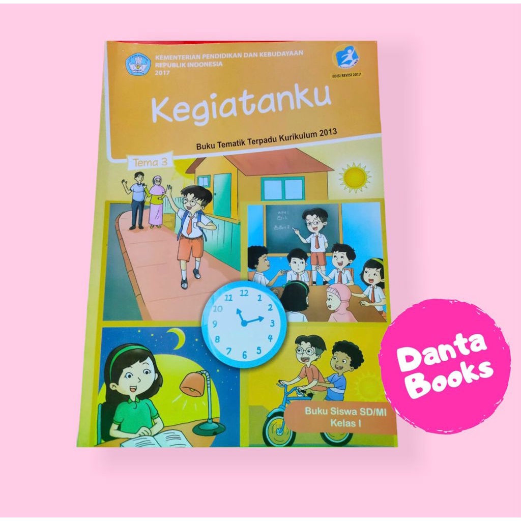 Buku Tematik SD Kelas 1 Tema 3- Buku Murah Tematik SD Kelas Satu Tema Tiga 100% ORIGINAL