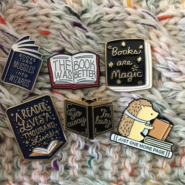 Bros Pin Desain The Book Was Better Untuk Hadiah