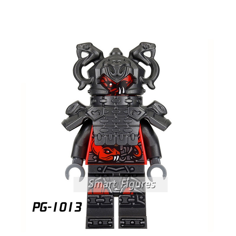 Action Figure Mini Ninjago Neuro Ash Basilisk Masters of Spinjitzu PG8055 Untuk Koleksi