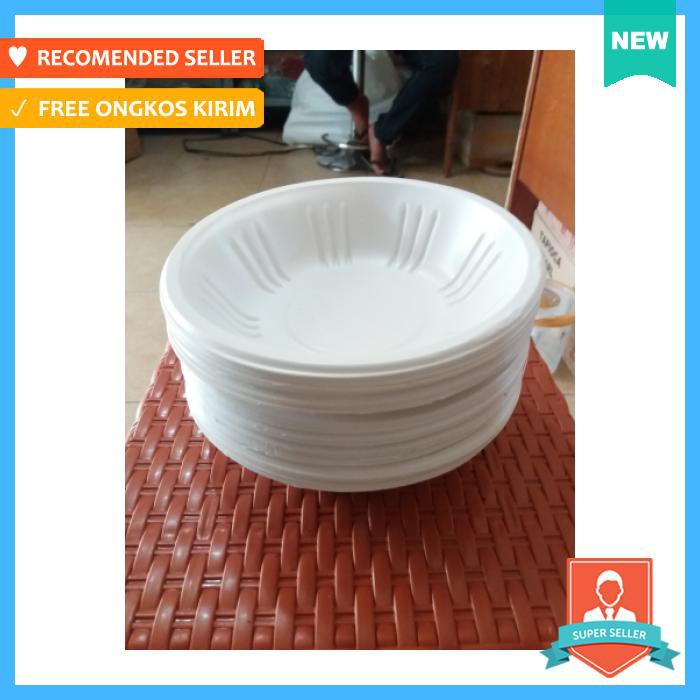 PERALATAN MAKAN - MANGKOK MAKAN - MANGKOK POLOS JUMBO MK7B TEMPAT BAKO, SOP DLL./50PCS
