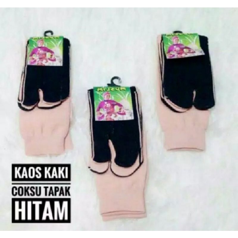kaos kaki jempol tebal hijab syar'i wanita dewasa