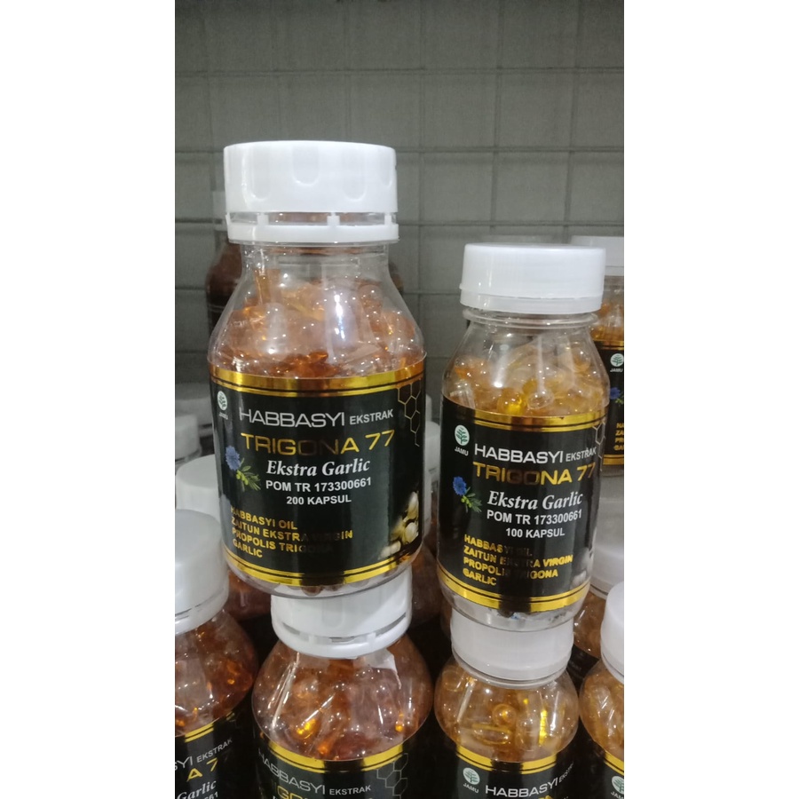 Habbatussauda Extra Garlic Propolis Trigona 77 Original Asli