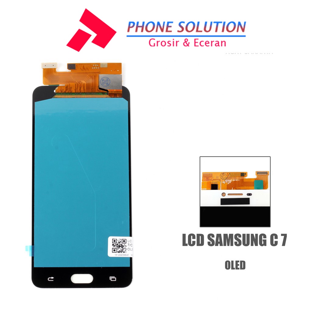 LCD Samsung C7 C700 Fullset Touchscreen // Supplier LCD Samsung - Garansi 1 Bulan