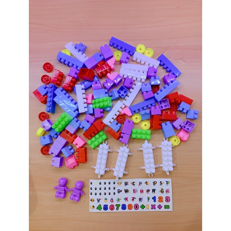 lego block tas ransel j202 isi 102 pc ATAU blok jojo 30pc / bongkar pasang / puzzle-4