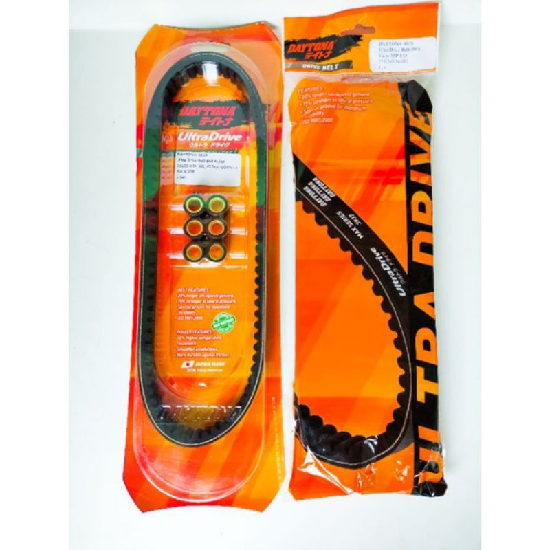 V-BELT VANBELT ROLLER SET DAYTONA GENIO KODE 4458 / VANBELT ROLLER SET GENIO