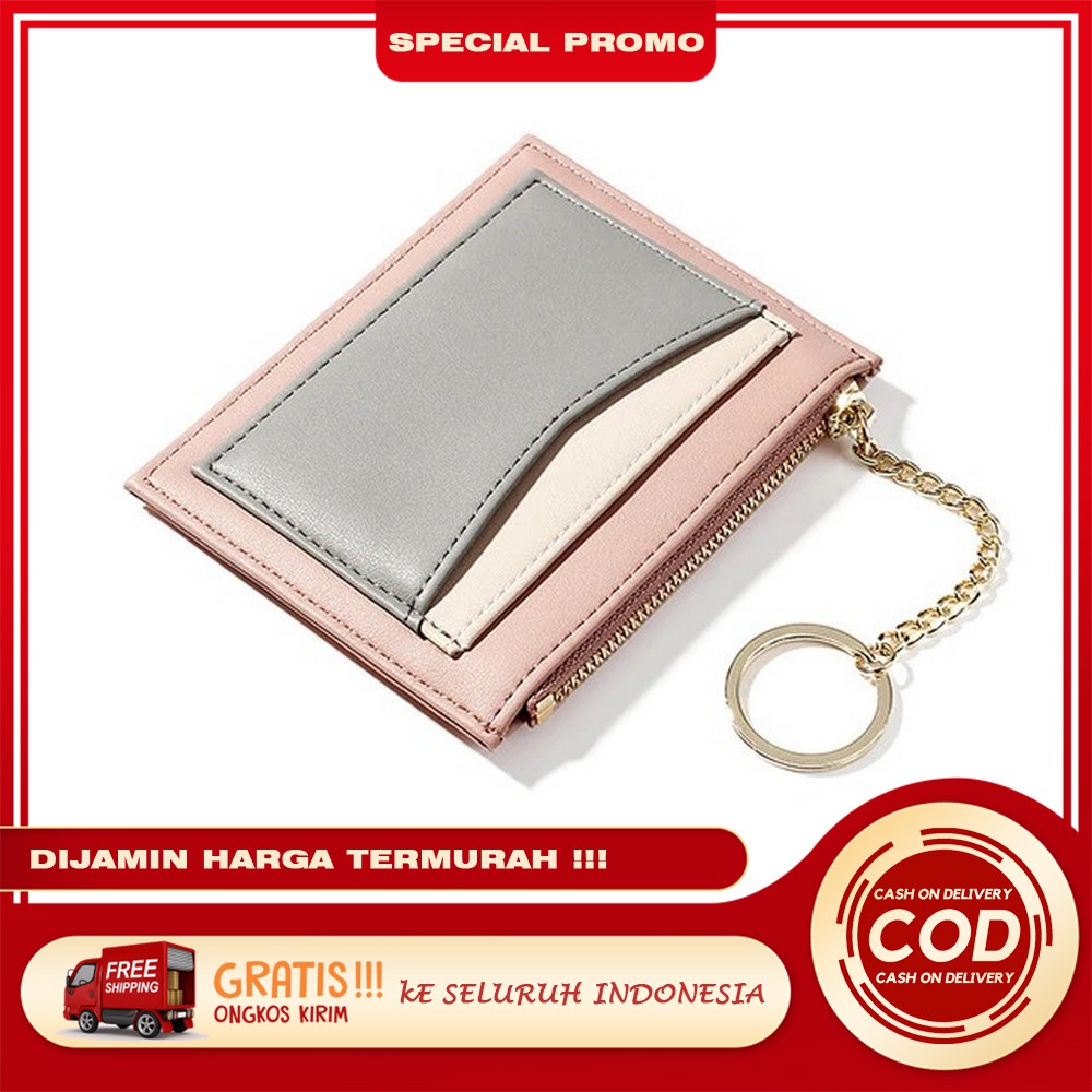 dompet kartu wanita remaja mini murah model import  santy 