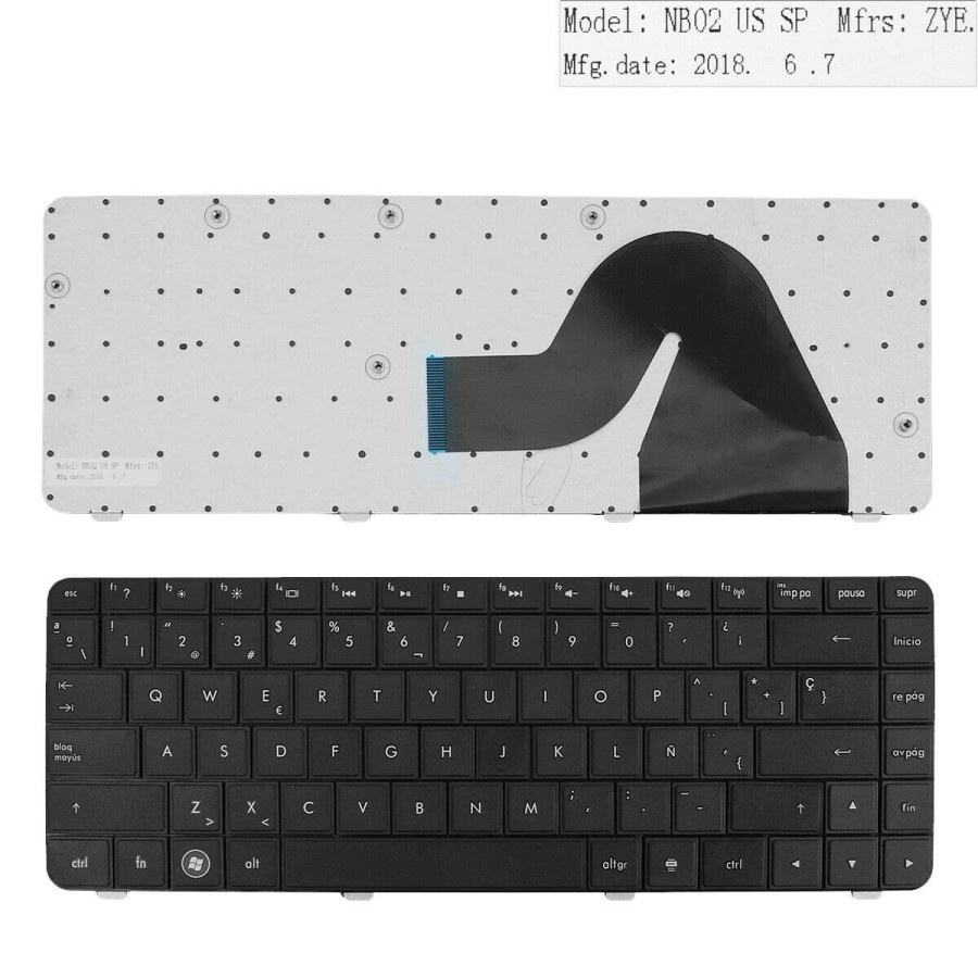 Keyboard HP Presario CQ43, CQ 431. G4 - Black