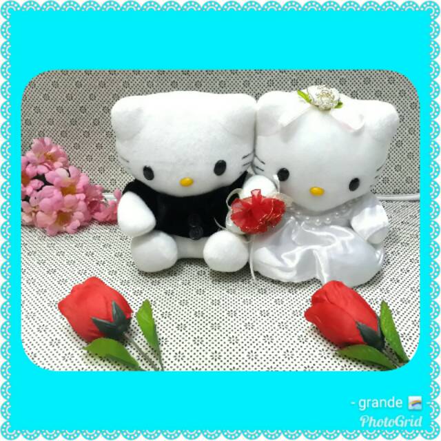 Boneka Couple Hello Kitty