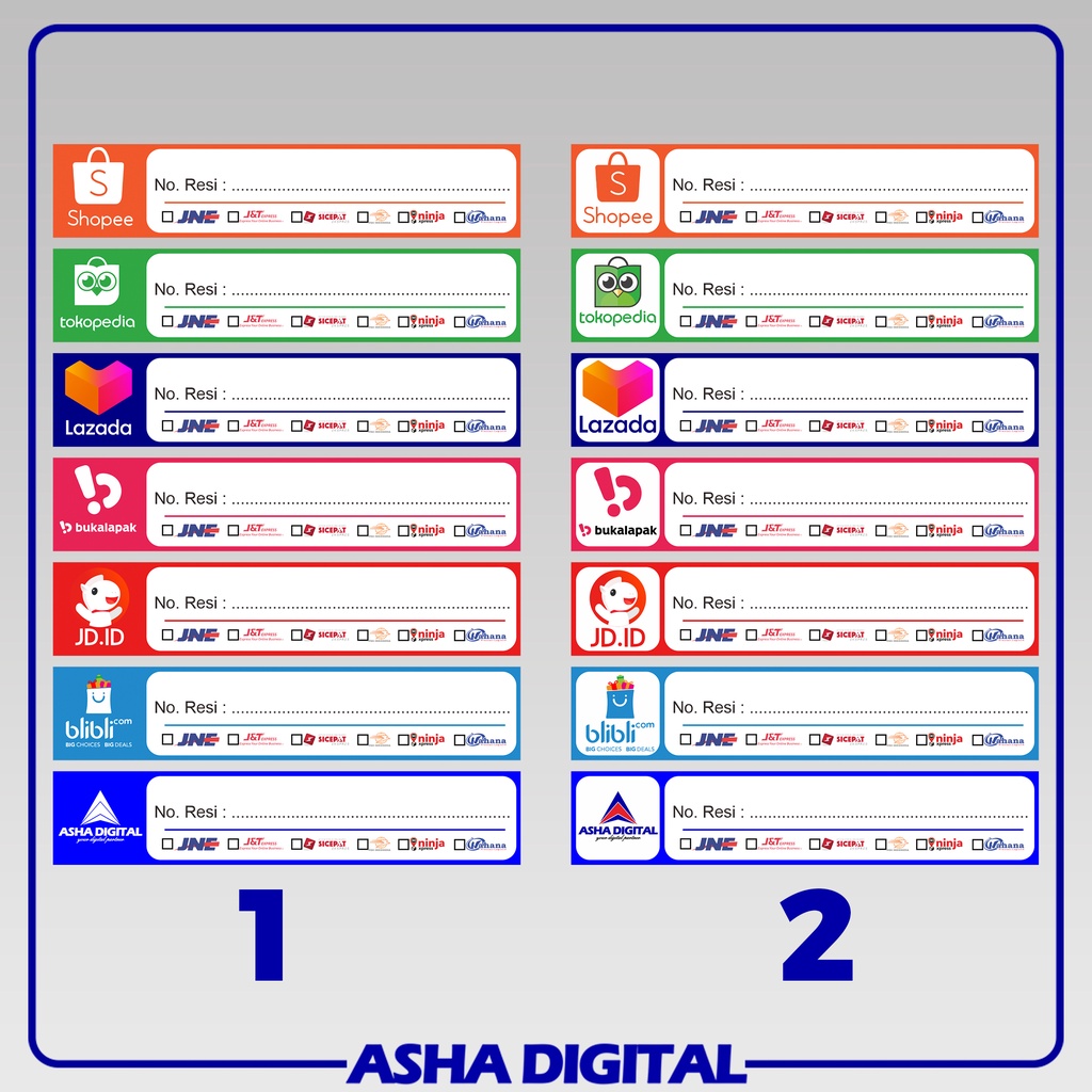 

Stiker Resi Label Pengiriman | Sticker Paket | Olshop | Asha Digital