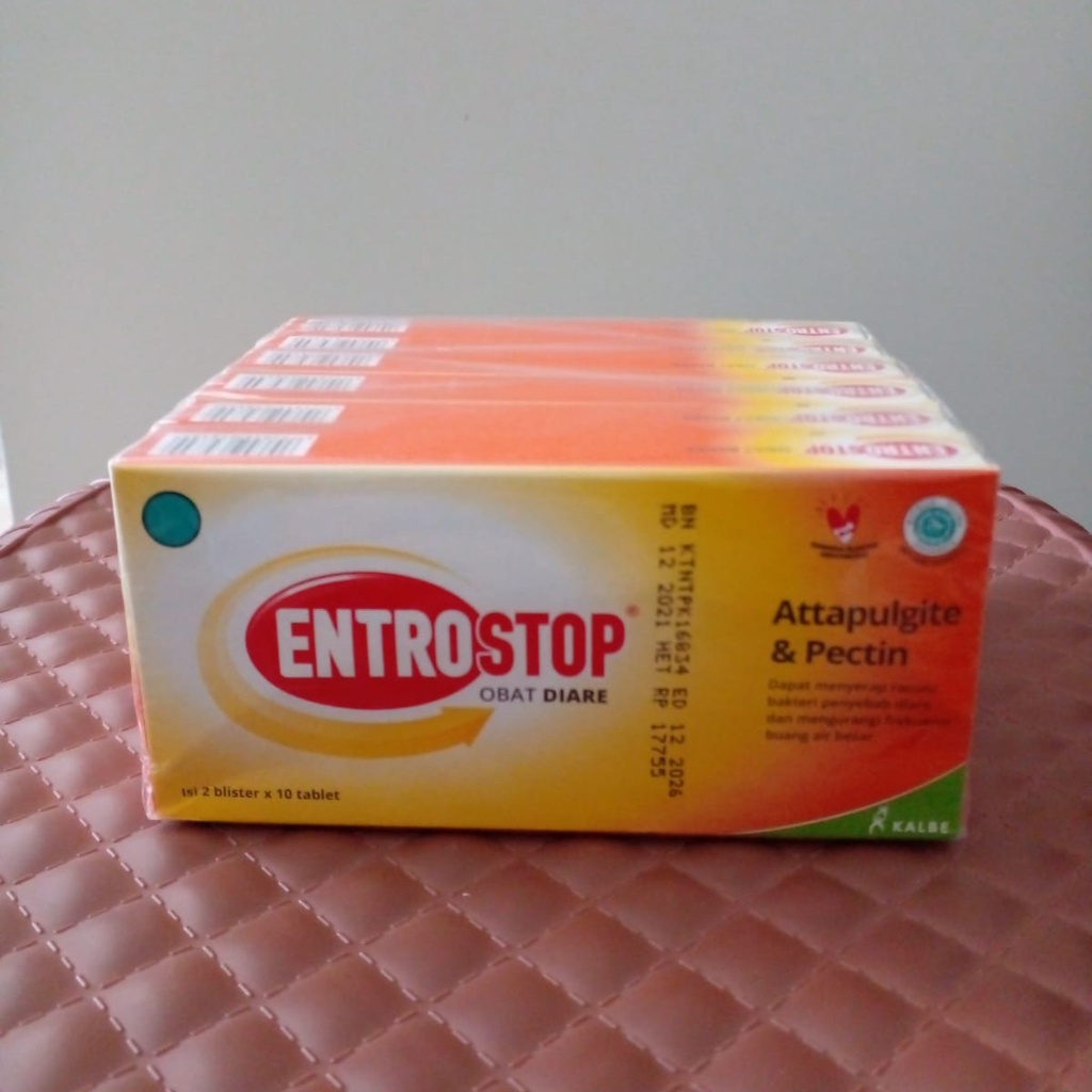 Entrostop (1 Slop = 6 Pack = 12 Strip = 120 pcs)