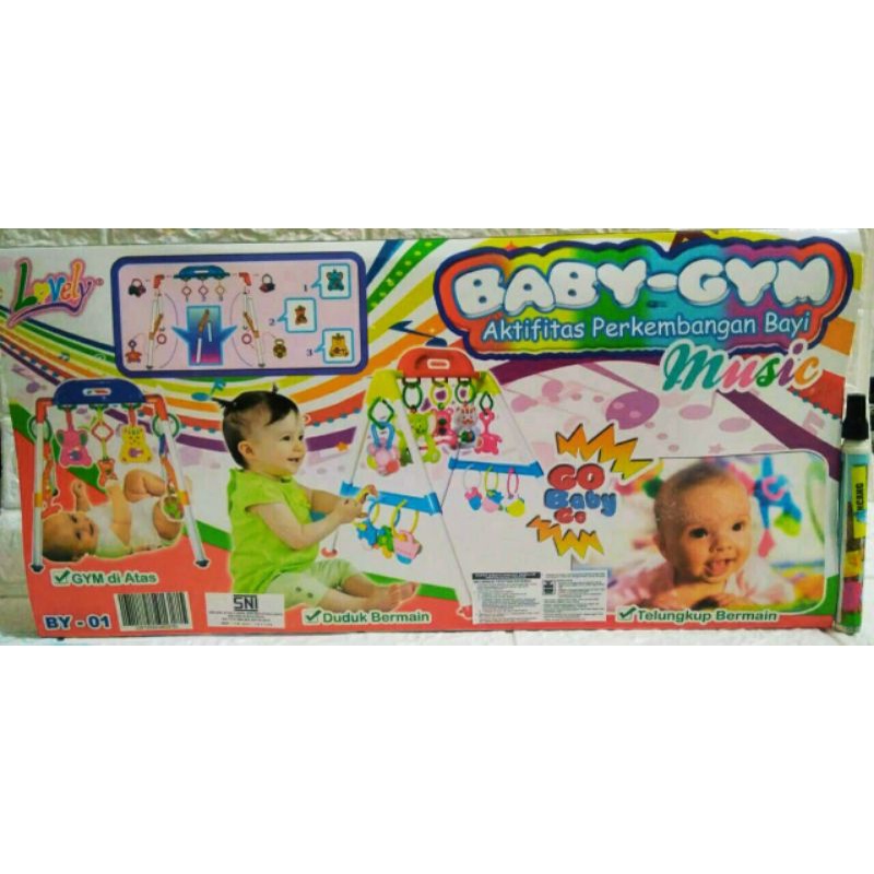 Mainan Bayi Playgym Musical Baby Gym Usia Mulai Newborn