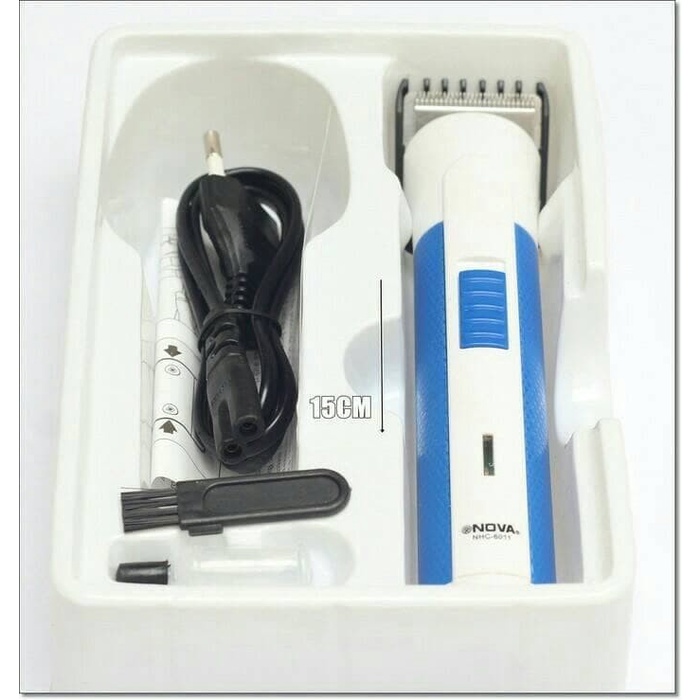 ALAT CUKUR RAMBUT JENGGOT KUMIS NOVA NHC 6138 CHARGER PORTABLE NHC6138