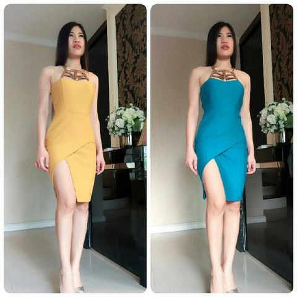 DRESS PREMIUM BAHAN VB SEQUIN
