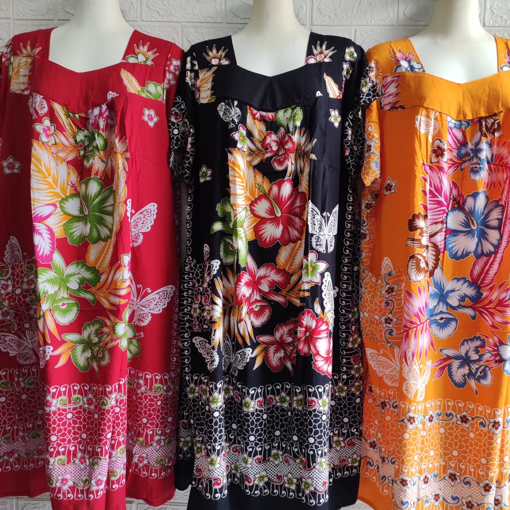 DASTER HENGKY JUMBO MOTIF BUNGA PACAR