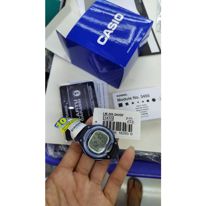 Jam Tangan Casio LW-203-2AVDF Original