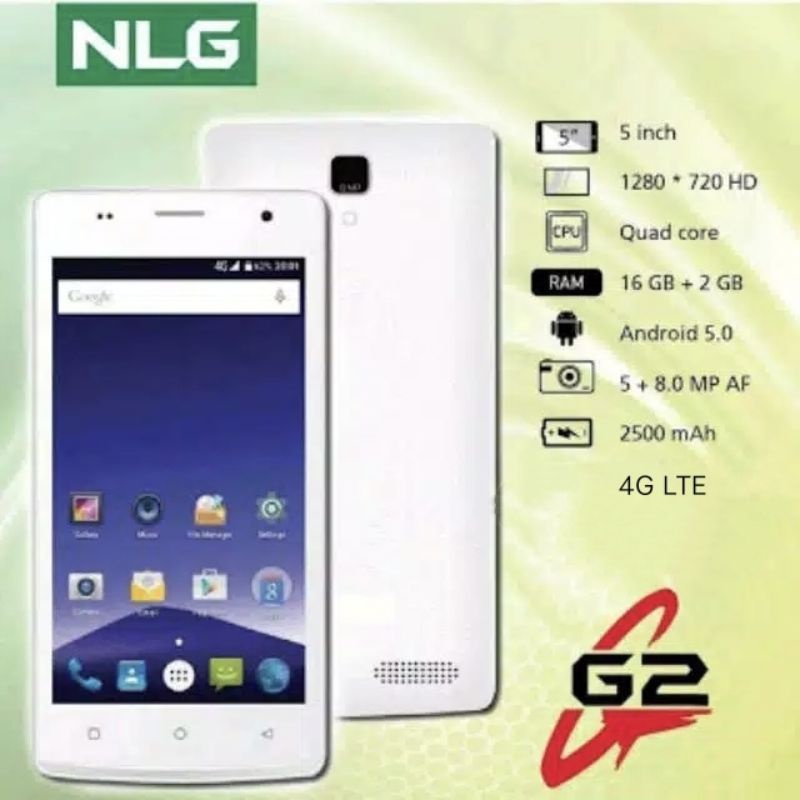 NLG G2 5" 4G Ram 2/16