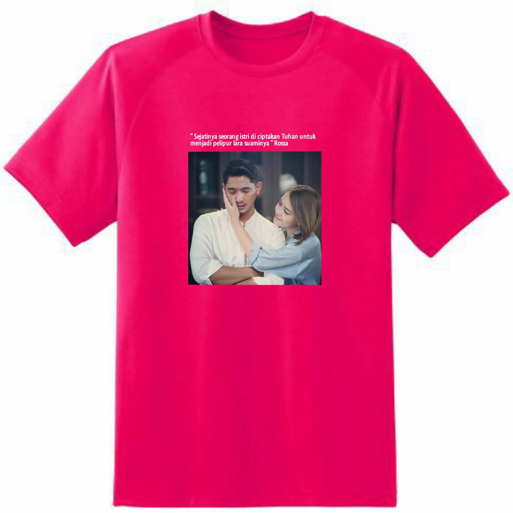 Kaos Ikatan Cinta Andin Aldebaran Lengan Pendek Wanita Murah Original Katun Combed