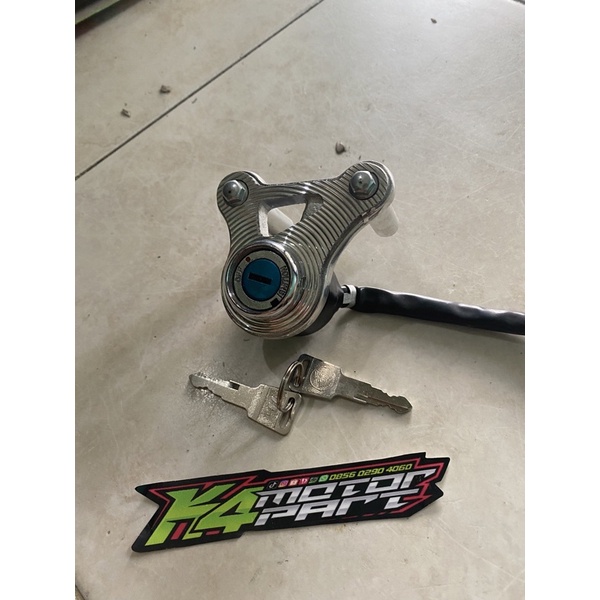 Kunci Kontak Cb GL CG c70 Tiger Ori Kabel 4 Impor Set Dudukan Cnc