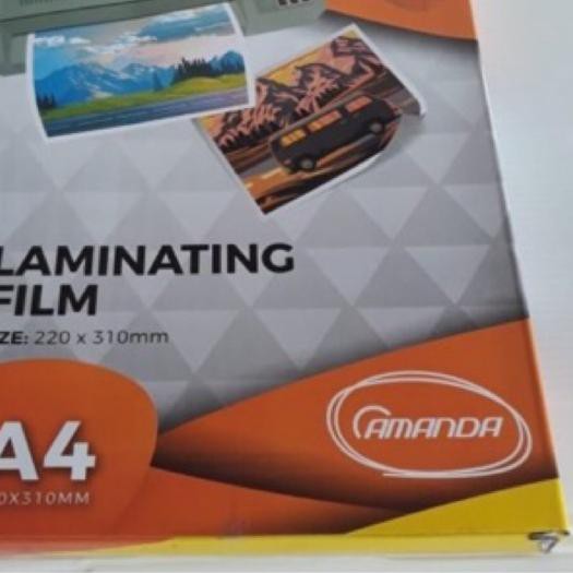 

PLASTIK LAMINATING A4 / LAMINATING A4 AMANDA 100 micronNo.(A45B56)
