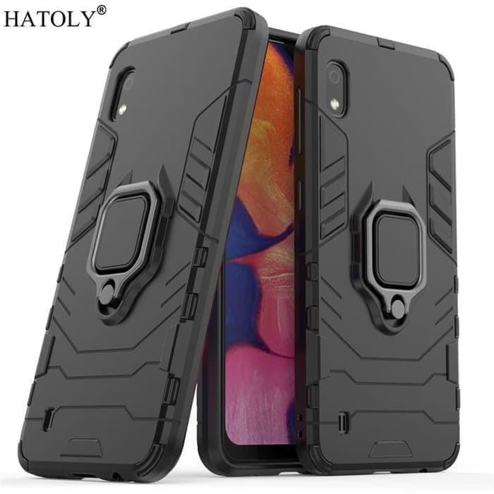 SAMSUNG NOTE 10/NOTE 9/A10 CASE HARDCASE ARMOR PHANTER + RING 360