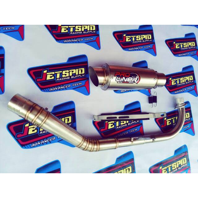 Knalpot Racing Pro Liner Bebek kolong
