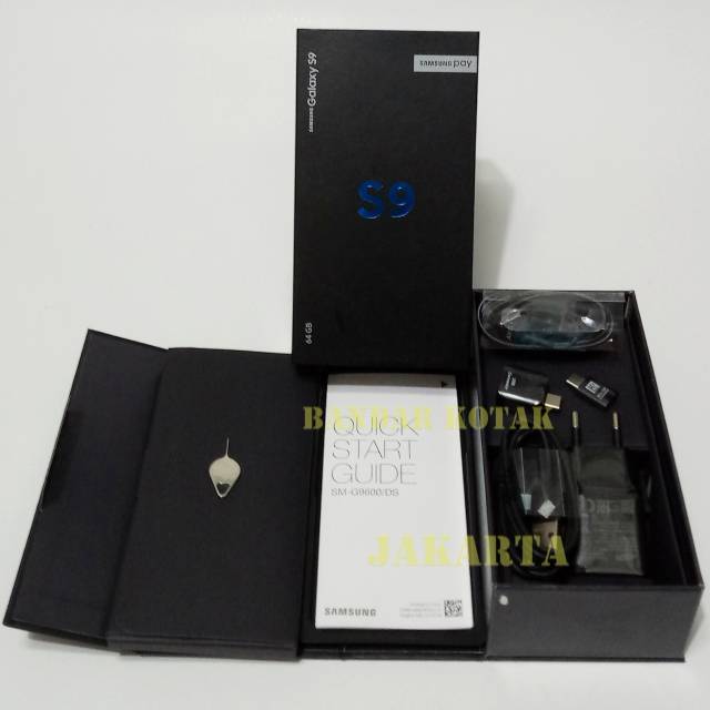 

Dus box kotak Samsung S9 and S9 plus full set OTG