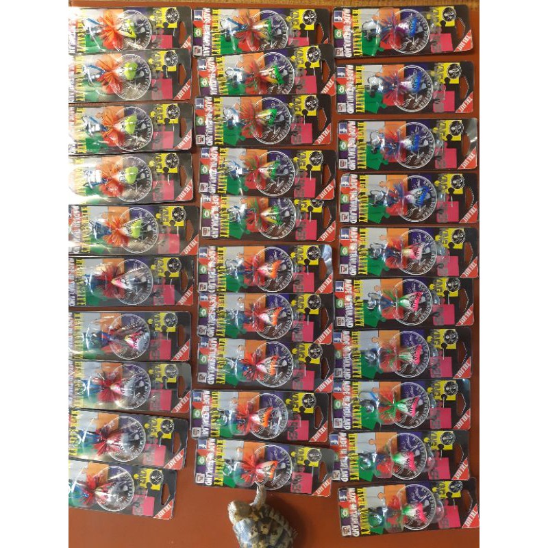 boytep mini jaws asli 2.7cm umpan lure gabus tomang jump frog thailand