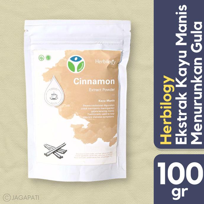 

Herbilogy - Cinnamon Extract Powder 100gr - Ekstrak Kayu Manis