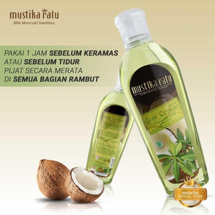 Minyak Kemiri Vitamin Rambut Minyak Rambut Mustika Ratu Best Seller Perawatan Rambut Minyak Shopee Indonesia