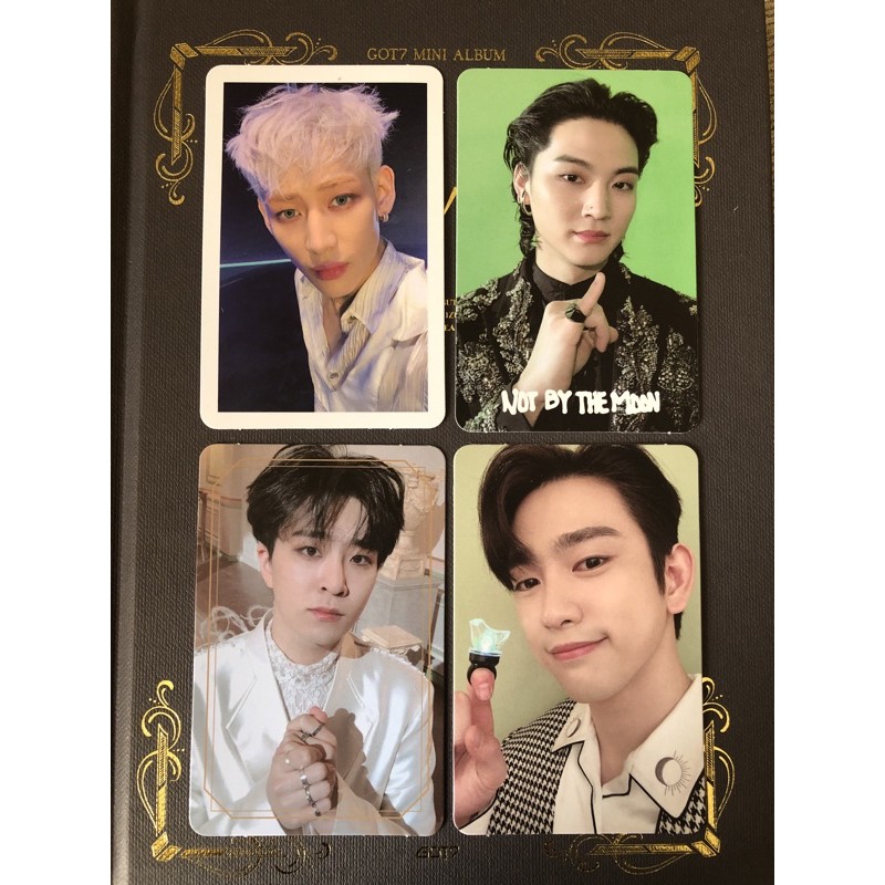 Photocard/pc GOT7 album DYE (Jinyoung, JB, Bambam, Youngjae)