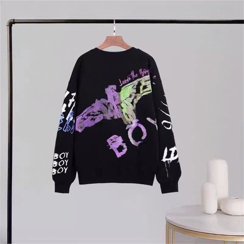 BOY64  SWEATER BOY LONDON PRIA WANITA ASIA EROPA BIG WINGS