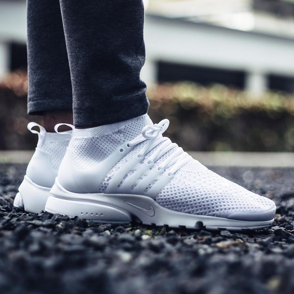 nike presto ultra flyknit white