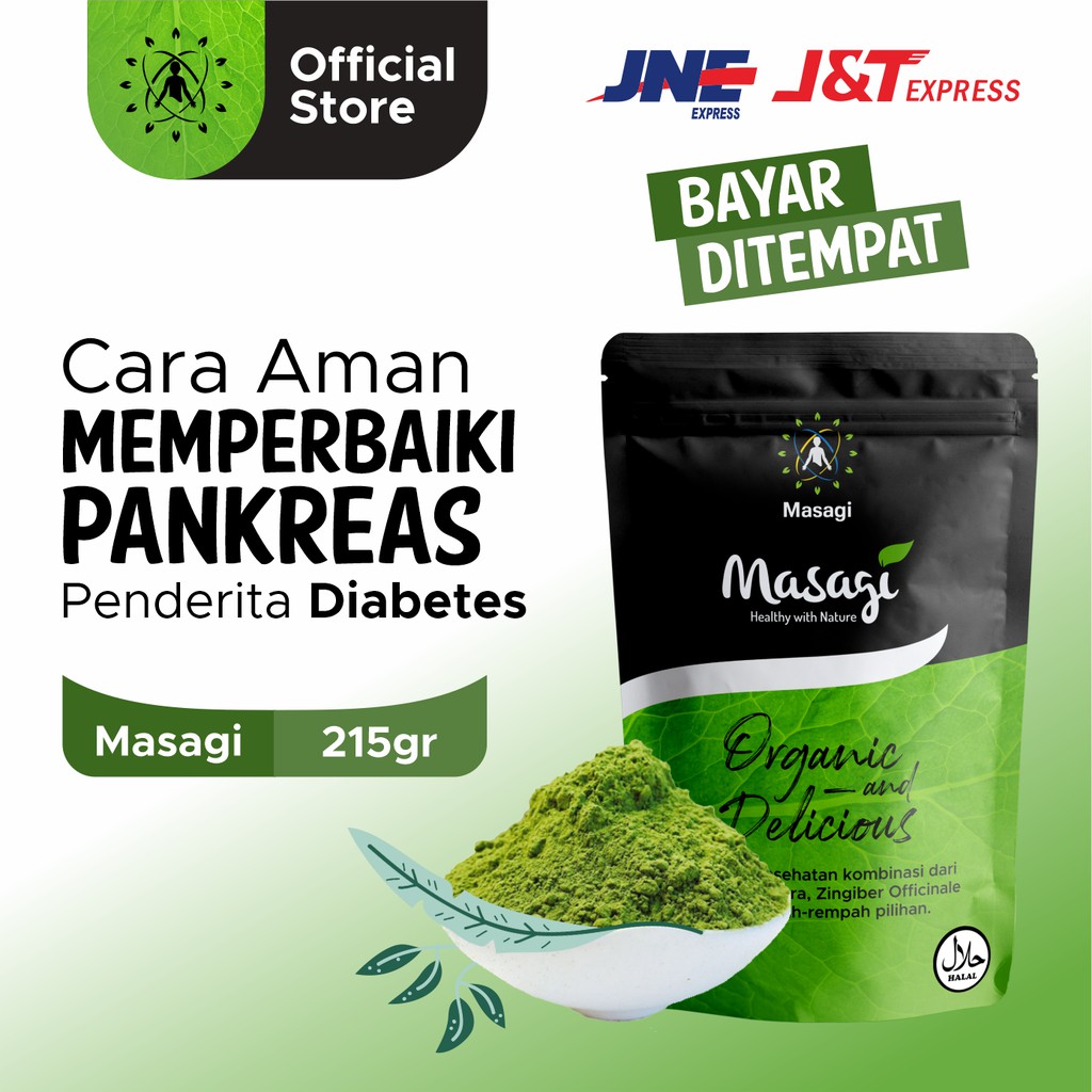 MASAGI 215gr Obat  Diabetes ampuh Perbaikan Pangkreas 