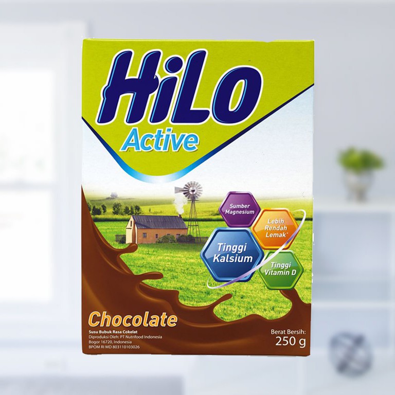 

[GTStore] Hilo Active Coklat 250g dan Vanila 200g