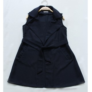 baju atasan modern anak perempuan outer Vest Hitam Navy baju atasan modern anak perempuan outer Vest Hitam Navy