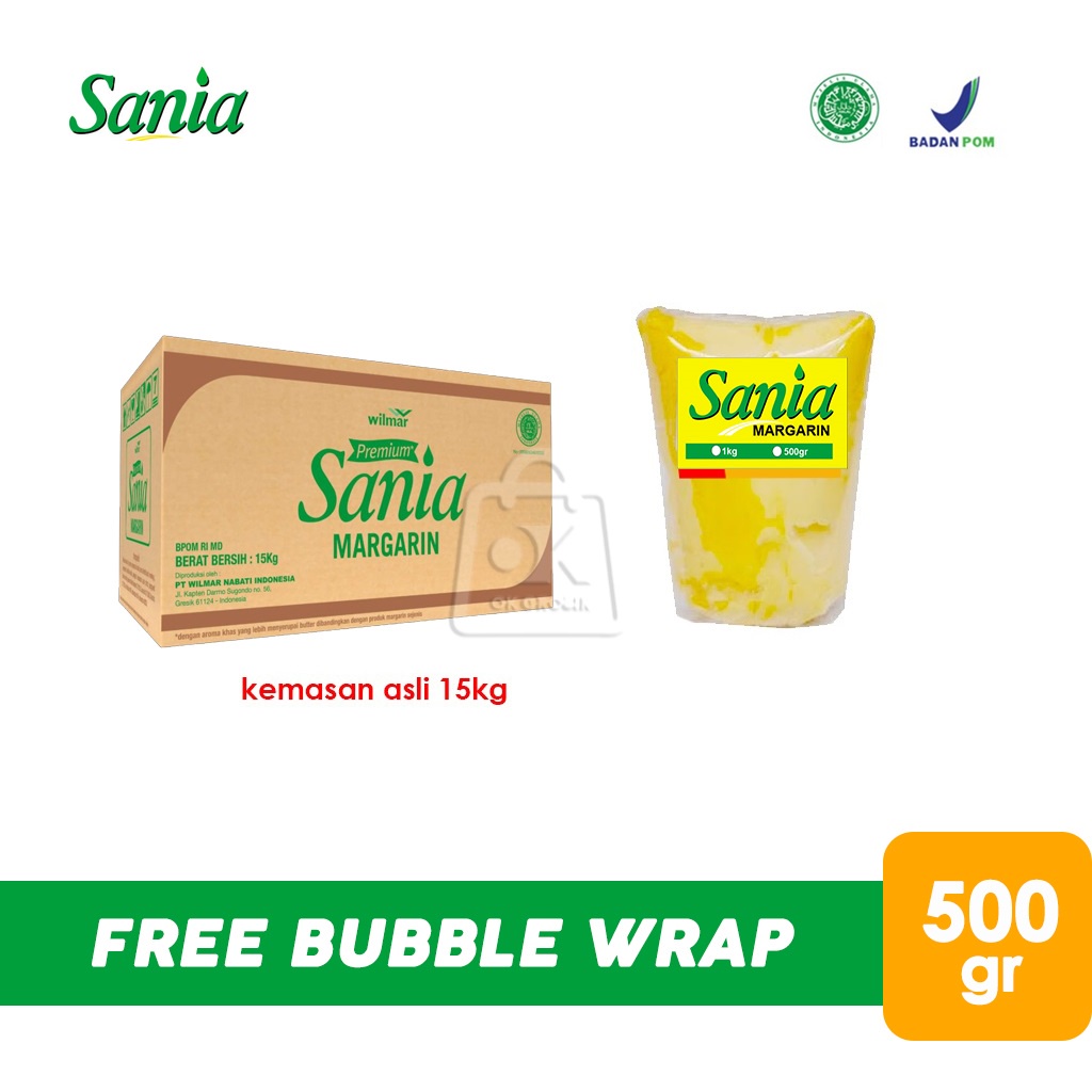 

Sania Margarin Margarine Murah (500 gr)