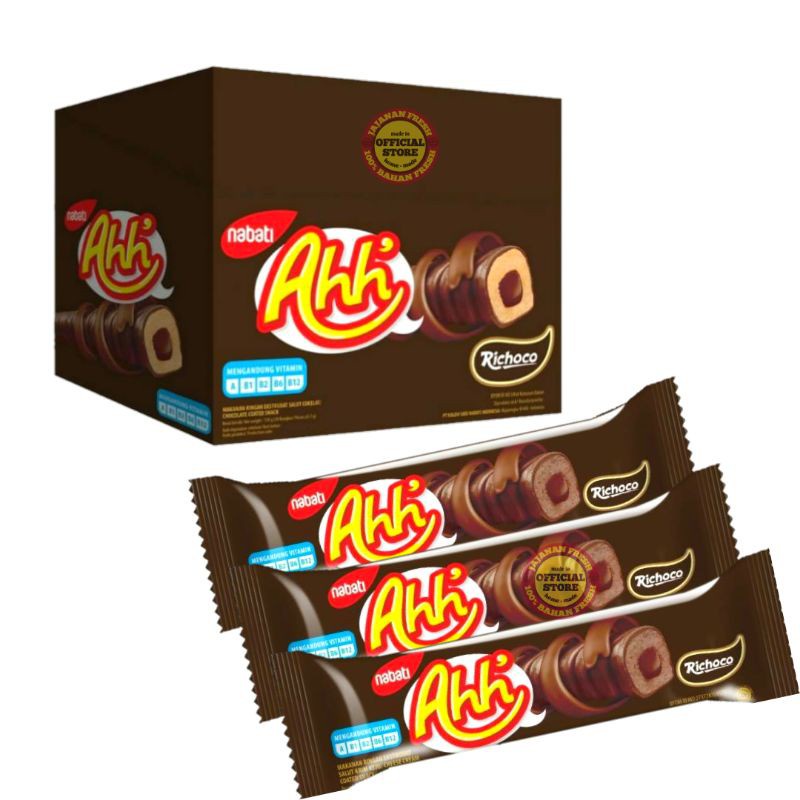 

Richeese Nabati Ahh Coklat 5 Gram [20 pcs/box]