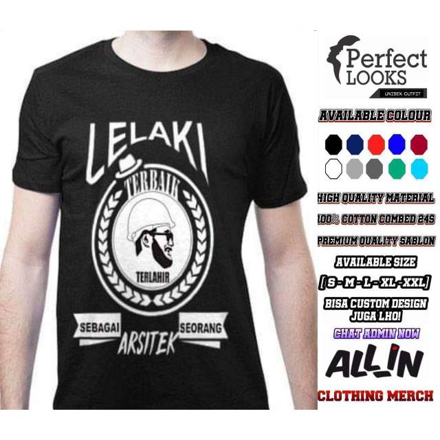 KAOS LELAKI ARSITEK LELAKI TERBAIK TERLAHIR SEBAGAI SEORANG ARSITEK KAOS ARSITEK PRIA KEREN