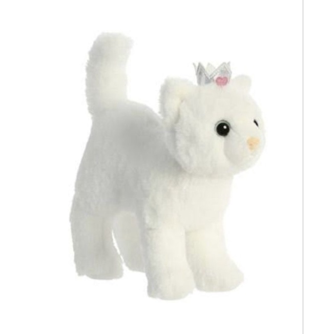 Boneka Kucing Anggora mahkota