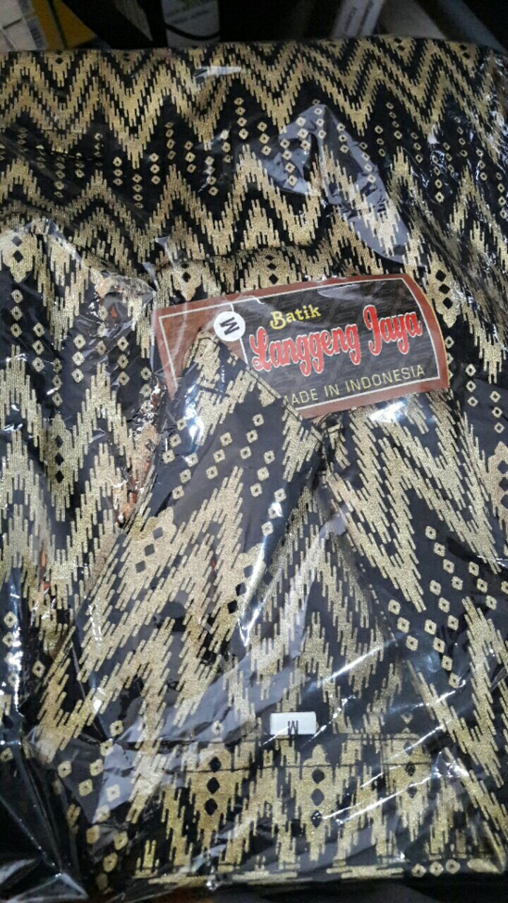Kemeja Batik Wayang Prada //styl Slimfit Standar - Big Size M L Xl Xxl Xxxl