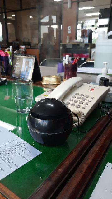 Air Humidifier Essential Oil Diffuser Aroma Terapi Motif Kayu Bonus 1 Botol Oil