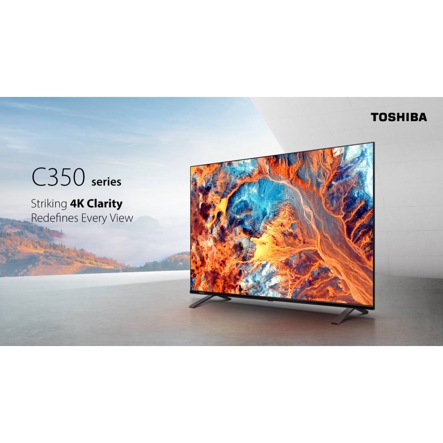 TOSHIBA 50 INCH 4K ANDROID SMART TV - 50C350KP