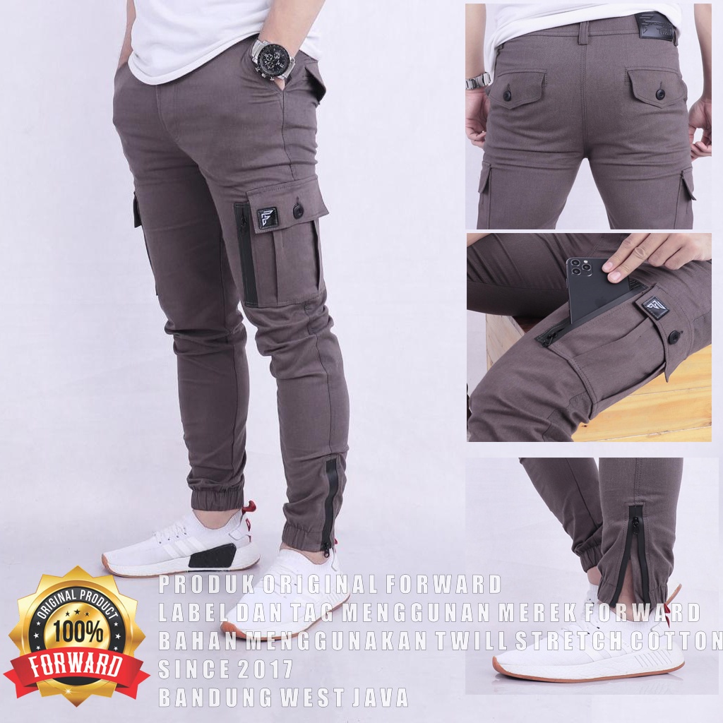 CELANA CARGO PANJANG PRIA JOGGER Celana Joger SURFING PREMIUM DISTRO  fourlayers