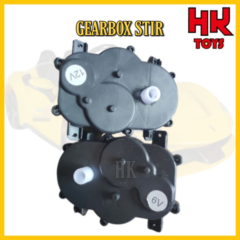 Gearbox Stir Gepeng Model 3 Mobil Mainan Aki Anak