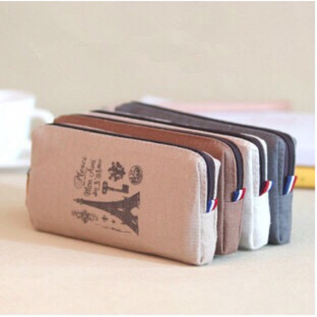 

Tempat pensil kanvas vintage