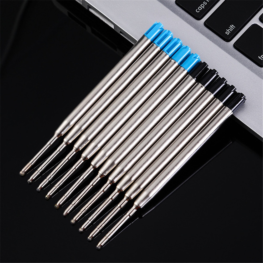 【COD Tangding】5pcs/set G2 Ballpoint Refill Universal Signature Metal Ballpoint Pen Refill