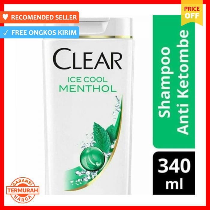 Sale Clear Shampoo Ice Cool Menthol 340Ml