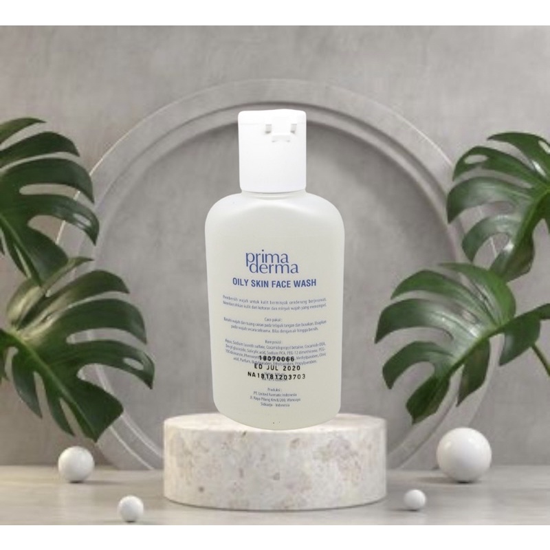 Facewash oily (berminyak) primaderma Banjarmasin