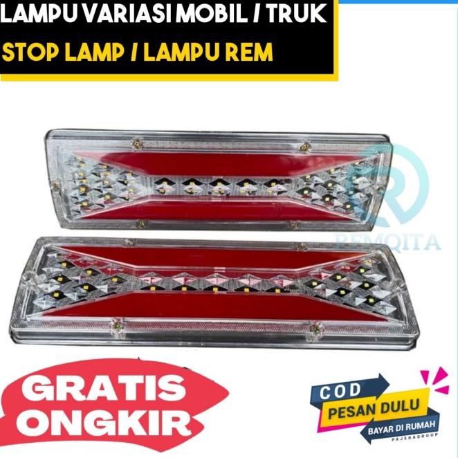 Stoplamp Variasi Lampu Rem Belakang Led Mobil Truk Pickup L300 Carry