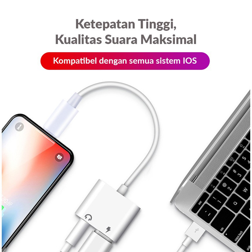 phone Adapter Untuk 3.5mm 4in1 dan 3in1